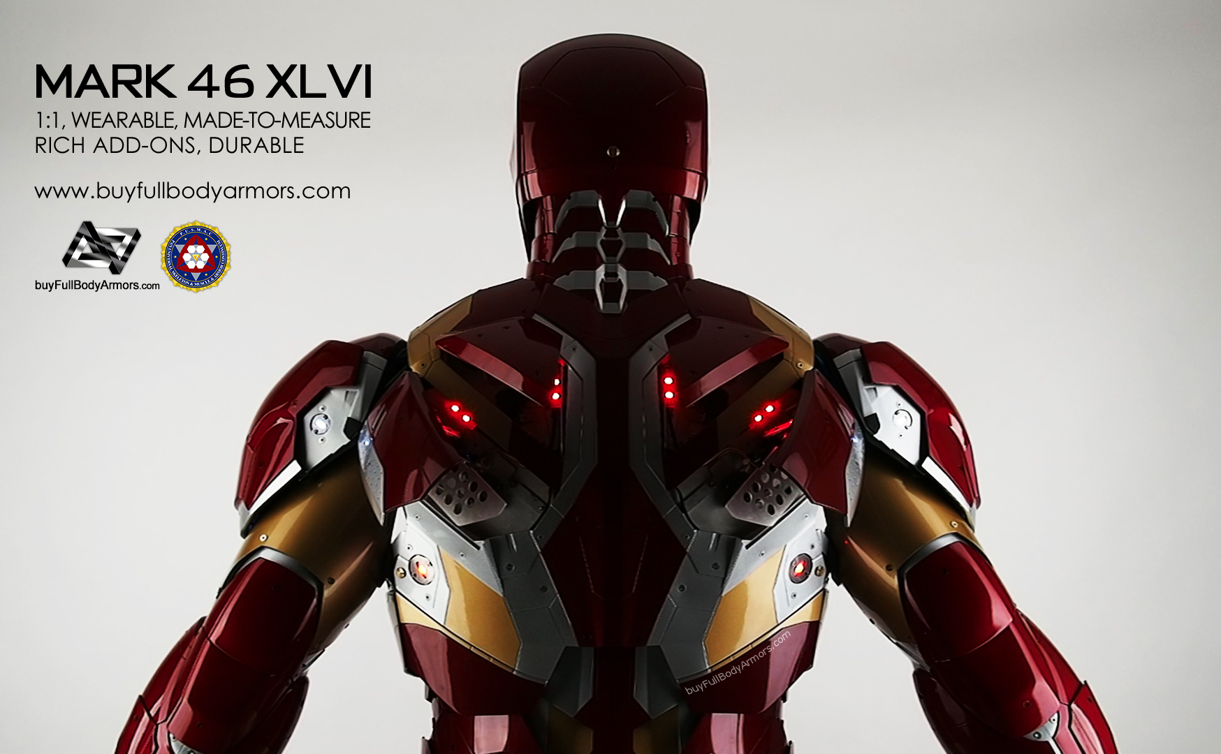 WEARABLE IRON MAN MARK 46 XLVI ARMOR COSTUME – The best WEARABLE IRON MAN MARK 46 XLVI ARMOR COSTUME – The best